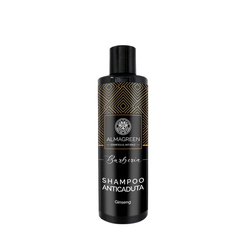 Shampoo anticaduta uomo rivitalizzante - Almagreen - Cosmetica al Naturale