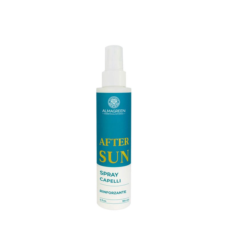 Spray Capelli rinforzante proteico dopo-sole - Almagreen - Cosmetica al Naturale