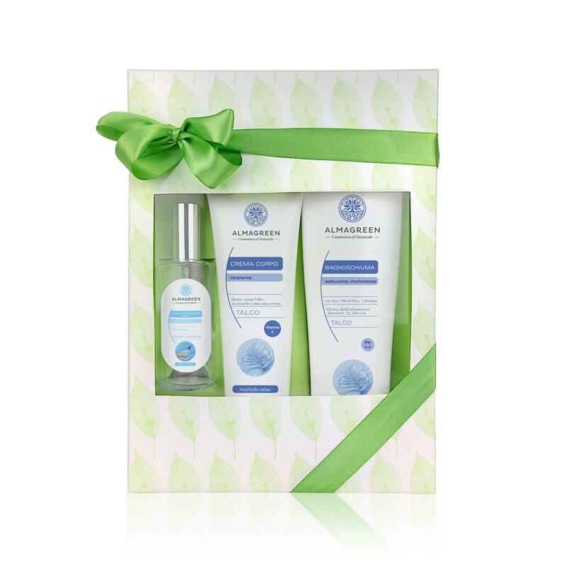 Confezione regalo prodotti naturali per il corpo Talco| Almagreen