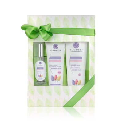 Confezione regalo prodotti naturali per il corpo Zucchero Filato | Almagreen
