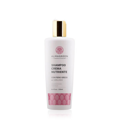 Shampoo-crema nutriente capelli ricci - Almagreen Cosmetica al naturale