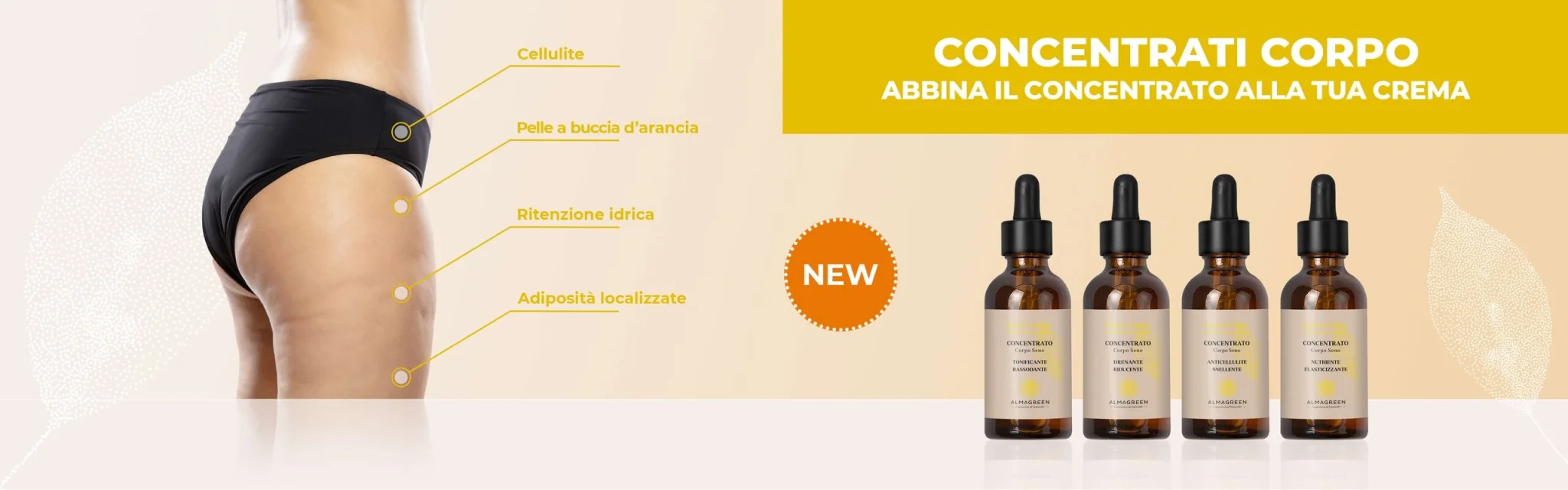 Sieri Concentrati Corpo - Almagreen - Cosmetica al Naturale