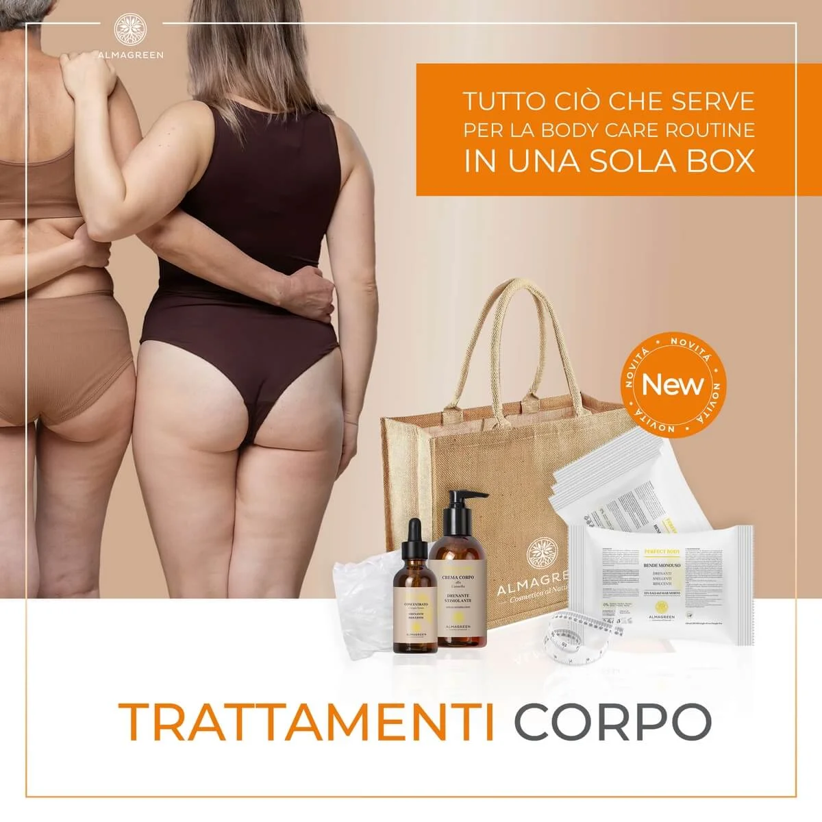 Box Trattamenti Corpo - Body Care Routine - Almagreen
